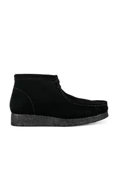 Ботинки Clarks Wallabee, черный