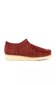 Ботинки Clarks Wallabee Dance Hall Shoe, цвет Burgundy