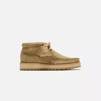 Ботинки Clarks Wallabee Scout, цвет Dark Sand Suede