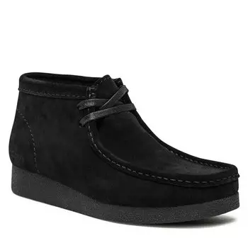 Ботинки Clarks WallabeeEvoBt, черный