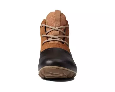 Ботинки Classic Casual Lace Leather Bogs, коньяк мульти