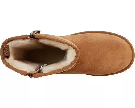 Ботинки Classic Short Dual Zip II UGG, каштан