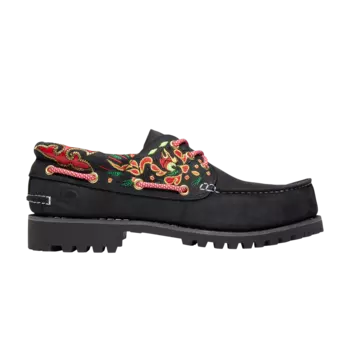 Ботинки CLOT x 3-Eye Lug Handsewn Boat Timberland, черный