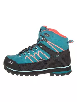 Ботинки CMP Leder-Leder-Trekkingschuhe Moon Mid, цвет Blau/Schwarz