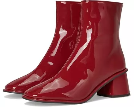 Ботинки COACH Gigi Patent Leather Bootie, цвет Ruby