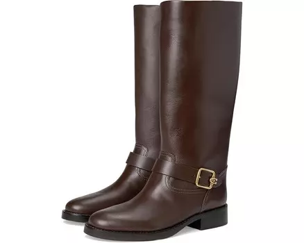 Ботинки COACH Madeline Leather Boots II, цвет Maple