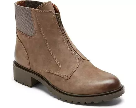 Ботинки Cobb Hill Winter Center Zip, цвет Taupe Nubuck Water Resistant