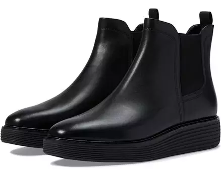 Ботинки Cole Haan Originalgrand Platform Chelsea Waterproof, цвет Black/Black Waterproof