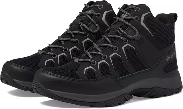 Ботинки Columbia Granite Trail Mid Waterproof, цвет Black/Ti Grey Steel