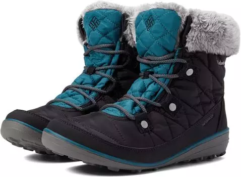 Ботинки Columbia Heavenly Shorty Omni-Heat, цвет Black/Deep Water
