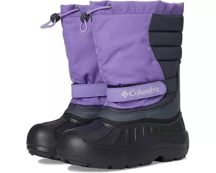 Ботинки Columbia Kids Powderbug Snowlite, цвет Paisley Purple/Graphite