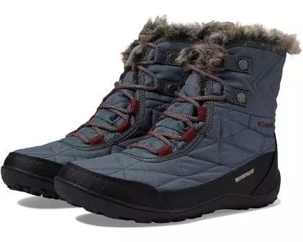 Ботинки Columbia Minx Shorty III, цвет Graphite/Deep Rust