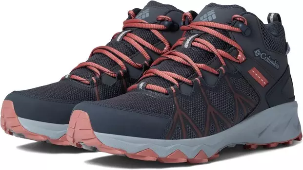 Ботинки Columbia Peakfreak II Mid Outdry, цвет Dark Grey/Dark Coral