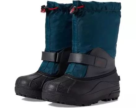 Ботинки Columbia Powderbug Forty, цвет Petrol Blue/Mountain Red