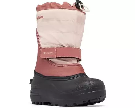 Ботинки Columbia Powderbug Plus II, цвет Dusty Pink/Beetroot