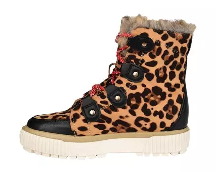 Ботинки Comfort Foam Glacier Winter Boot Journee Collection, леопард