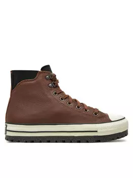 Ботинки Converse Botines planos Chuck Taylor All Star City Trek Waterproof A08559C, коричневый
