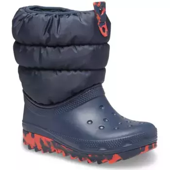 Ботинки Crocs Classic Neo Puff K, синий
