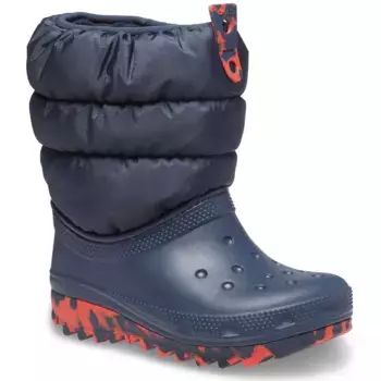 Ботинки Crocs Classic Neo Puff T, синий