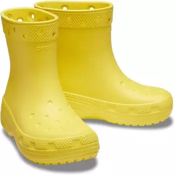 Ботинки Crocs Classic Rain Boot, цвет Sunflower