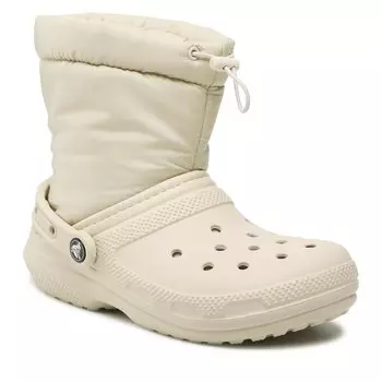 Ботинки Crocs ClassicLined Neo, бежевый