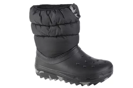 Ботинки Crocs Crocs Classic Neo Puff Boot Kids, черный