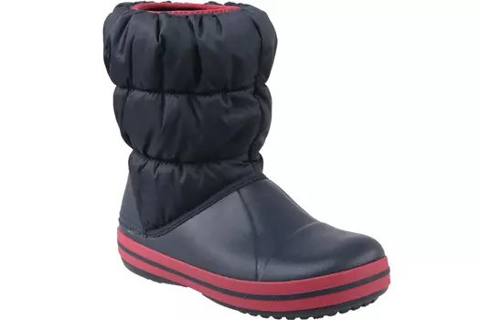 Ботинки Crocs Crocs Winter Puff Boot Kids, темно-синий