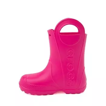 Ботинки Crocs Handle It Rain Boot, цвет Candy Pink
