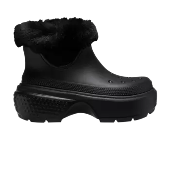 Ботинки Crocs Stomp Lined Boot 'Black', черный