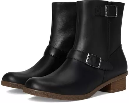 Ботинки Dansko Delphine, цвет Black Waterproof Burnished