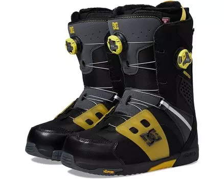 Ботинки DC Phantom Snowboard, цвет Black/Yellow