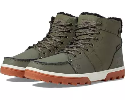 Ботинки DC Woodland, цвет Light Olive/Oyster 1