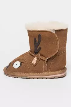 Ботинки Deer Walker с аппликацией Emu, коричневый