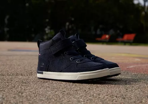 Ботинки демисезонные Viking Samuel Mid WP для подростков, синий