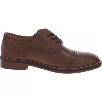 Ботинки дерби с перфорацией Conard Boys Johnston & Murphy, цвет Tan Fg Leather