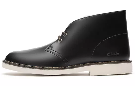 Ботинки Desert Boot 2 из темно-коричневой кожи Originals Clarks
