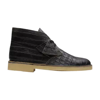 Ботинки Desert Boot 'Black Crocodile Distress', черный