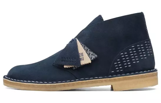 Ботинки Desert Boot Navy Sashiko от Originals Clarks