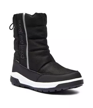 Ботинки детские Calvin Klein Jeans зимние дутые, черный