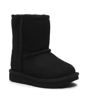 Ботинки детские Ugg зимние замшевые, черный