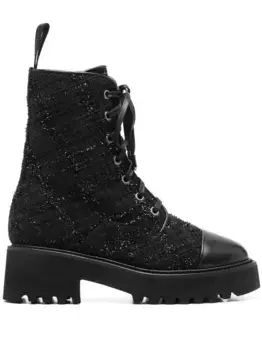 Ботинки дезерты Aquazzura, черный