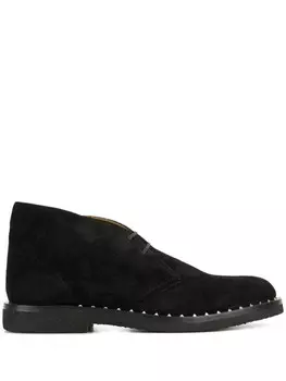 Ботинки-дезерты Valentino Garavani Rockstud с декором, черный