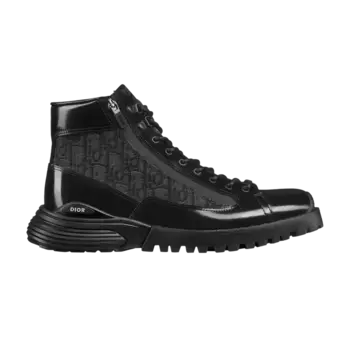 Ботинки Dior Combat Ankle Boot Dior Oblique - Black, черный