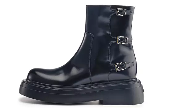 Ботинки Дизайнерская коллекция Martin Boot Women's Black Lucia Tacci