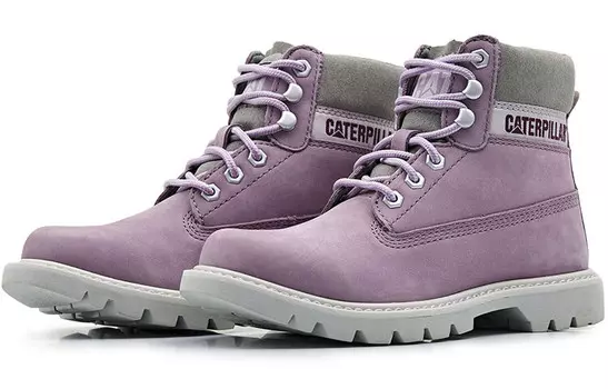 Ботинки для активного отдыха унисекс сиренево-розовые Cat