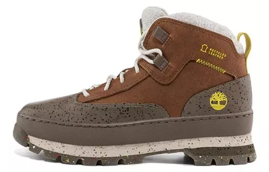 Ботинки для активного отдыха женские высокие коричневые Timberland