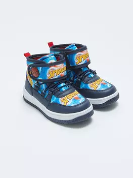 Ботинки для мальчиков на липучках с лицензией Человека-паука LCW Steps