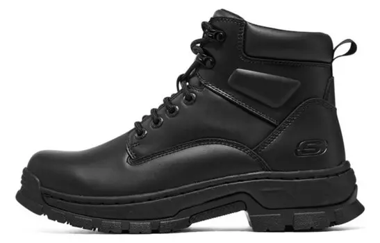 Ботинки для отдыха на открытом воздухе мужские, черные Skechers