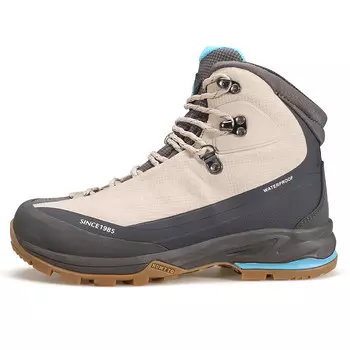 Ботинки для походов и треккинга женские с высоким берцем каштанового цвета Humtto