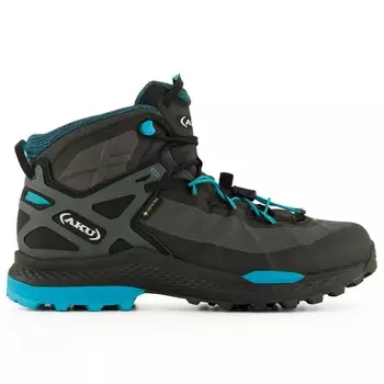 Ботинки для прогулки Aku Women's Rocket Mid GTX, цвет Black/Turquoise